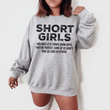 Short Girls God Only Lets Things Grow Until They're Perfect Sweatshirt Sport Grey / S Peachy Sunday T-Shirt