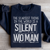 Silent Woman Sweatshirt Peachy Sunday T-Shirt