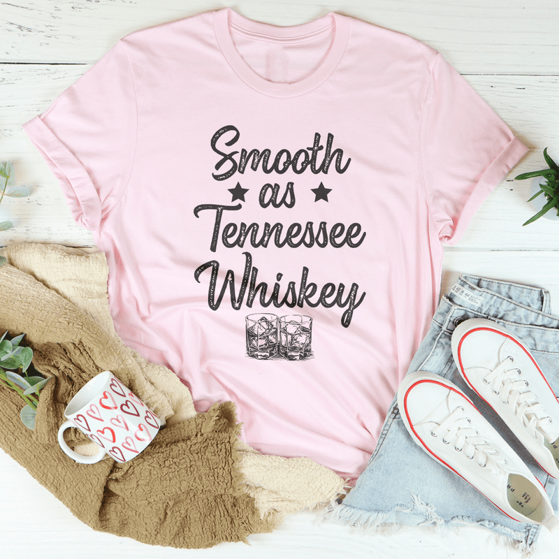 Smooth As Tennessee Whiskey Tee Pink / S Peachy Sunday T-Shirt