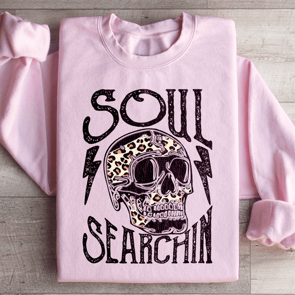 Soul Searchin Sweatshirt Light Pink / S Peachy Sunday T-Shirt