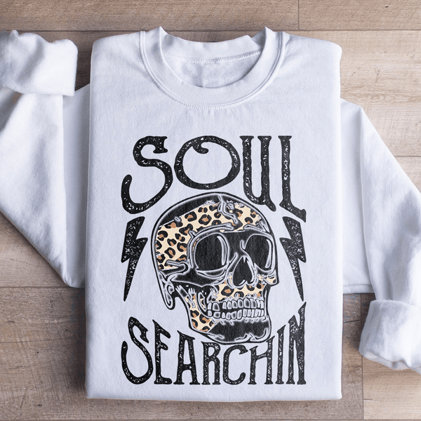 Soul Searchin Sweatshirt White / S Peachy Sunday T-Shirt