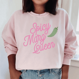Spicy Marg Queen Sweatshirt Light Pink / S Peachy Sunday T-Shirt
