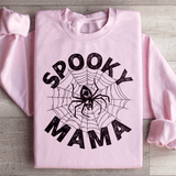 Spooky Mama Spider Web Sweatshirt Light Pink / S Peachy Sunday T-Shirt