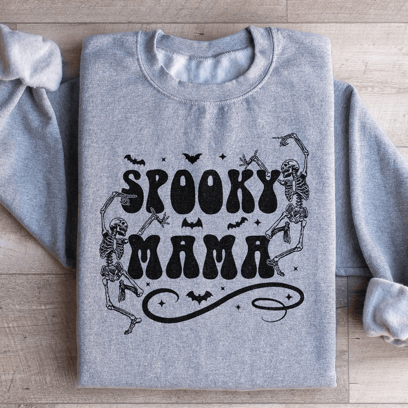 Spooky Mama Sweatshirt Sport Grey / S Peachy Sunday T-Shirt