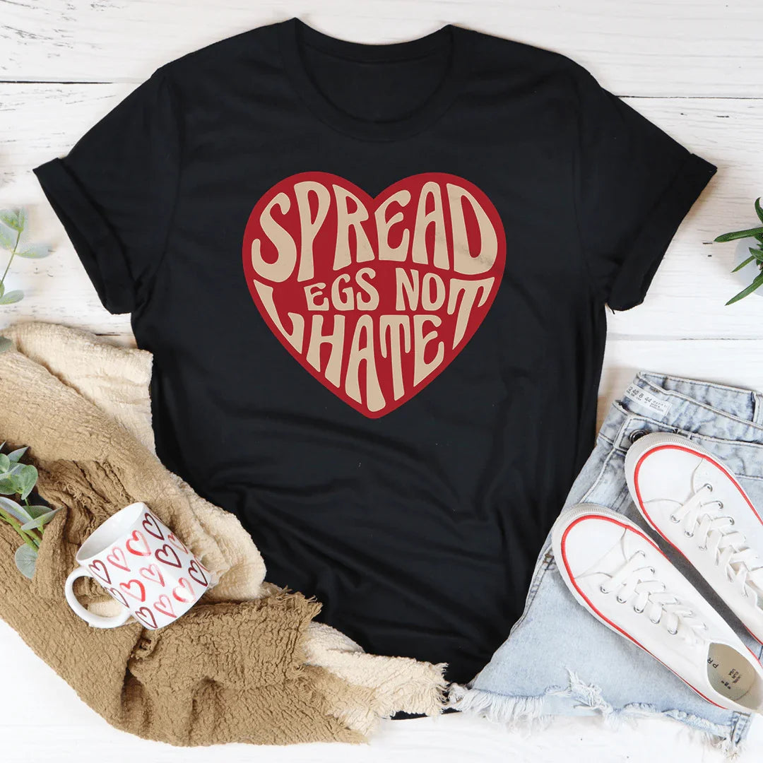 Spread Legs Not Hate Tee Black Heather / S Peachy Sunday T-Shirt