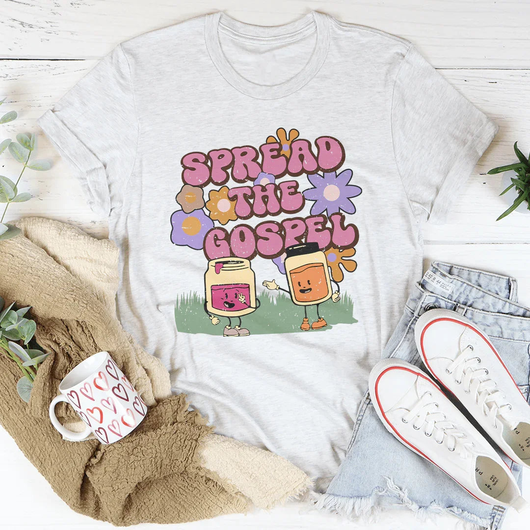 Spread The Gospel Tee Ash / S Peachy Sunday T-Shirt