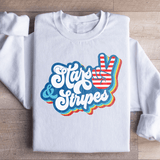 Stars & Stripes Sweatshirt White / S Peachy Sunday T-Shirt