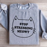 Stop Stressing Meowt Sweatshirt Peachy Sunday T-Shirt