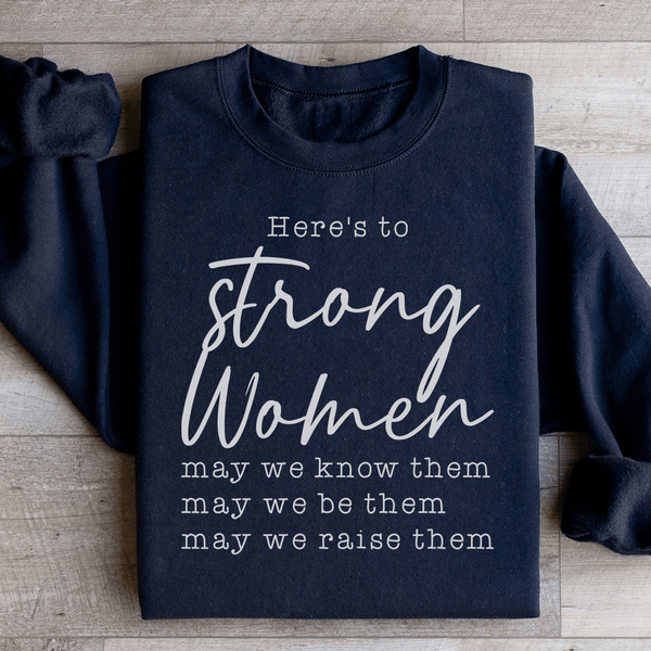 Strong Women Sweatshirt Peachy Sunday T-Shirt