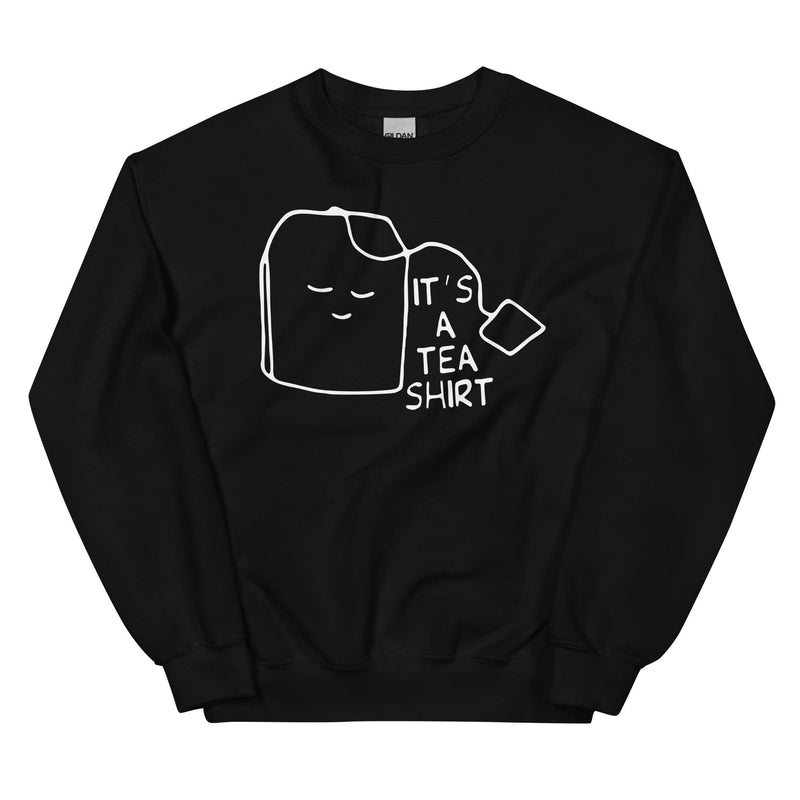Tea Lover Sweatshirt Black / S Peachy Sunday T-Shirt