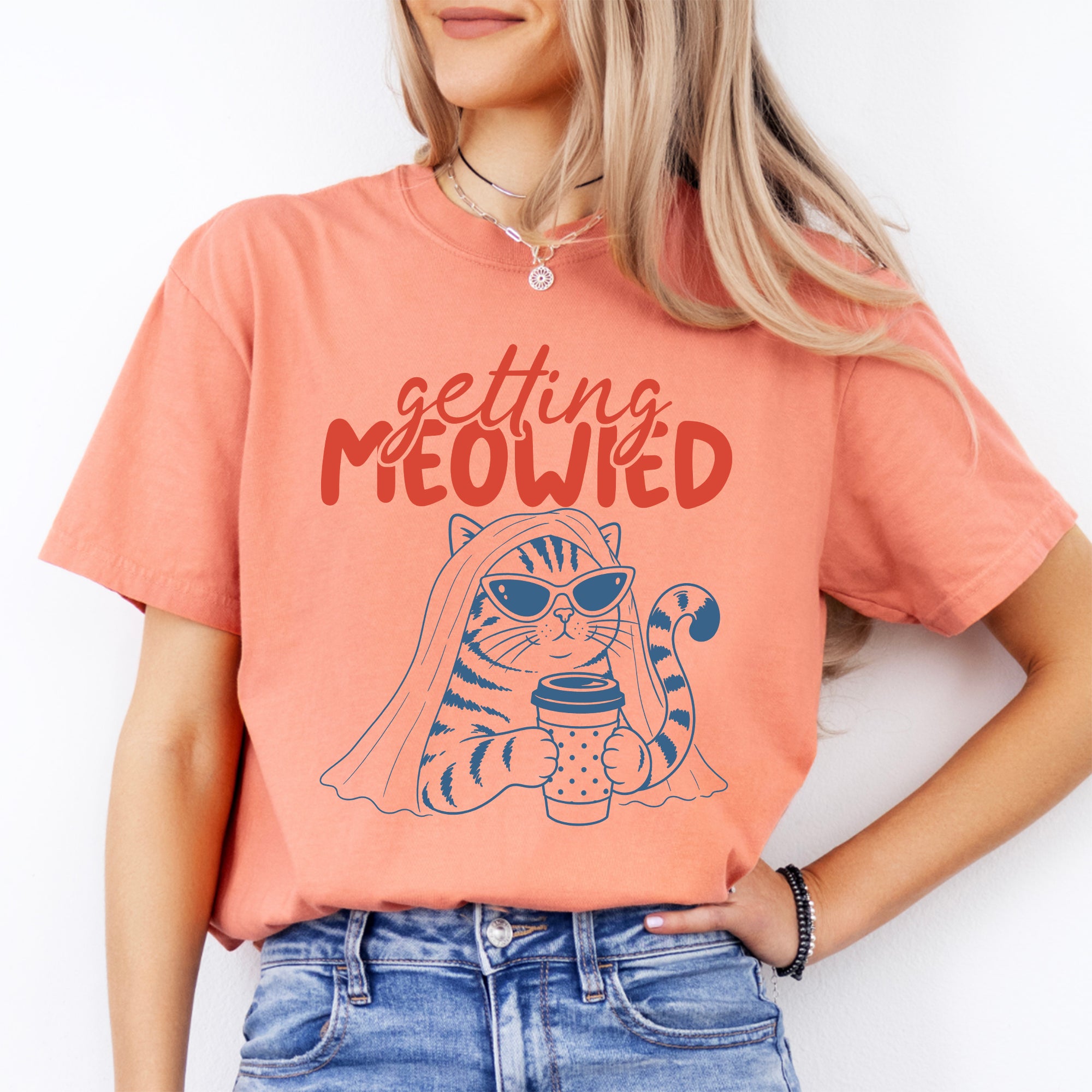 „Getting Meowied“-T-Shirt