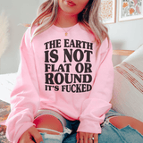 The Earth  Is Not Flat Tee Light Pink / S Peachy Sunday T-Shirt