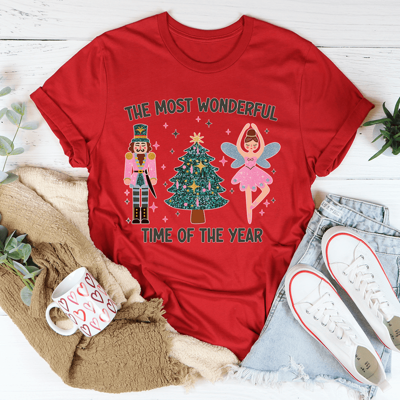 The Most Wonderful Time Of Year Tee Peachy Sunday T-Shirt
