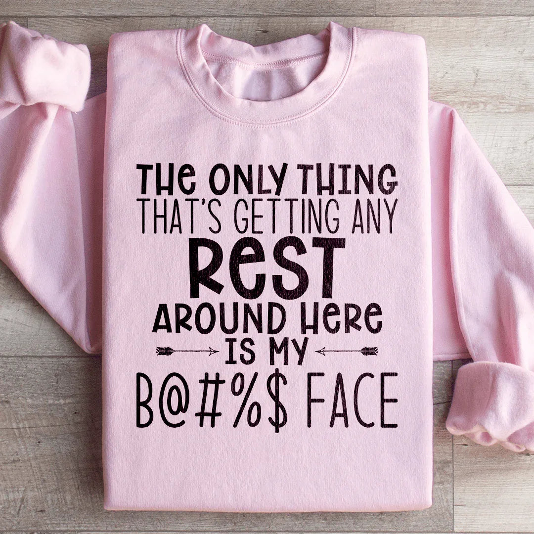 The Only Thing That Sweatshirt Light Pink / S Peachy Sunday T-Shirt