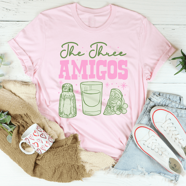 The Three Amigos Tee Pink / S Printify T-Shirt T-Shirt