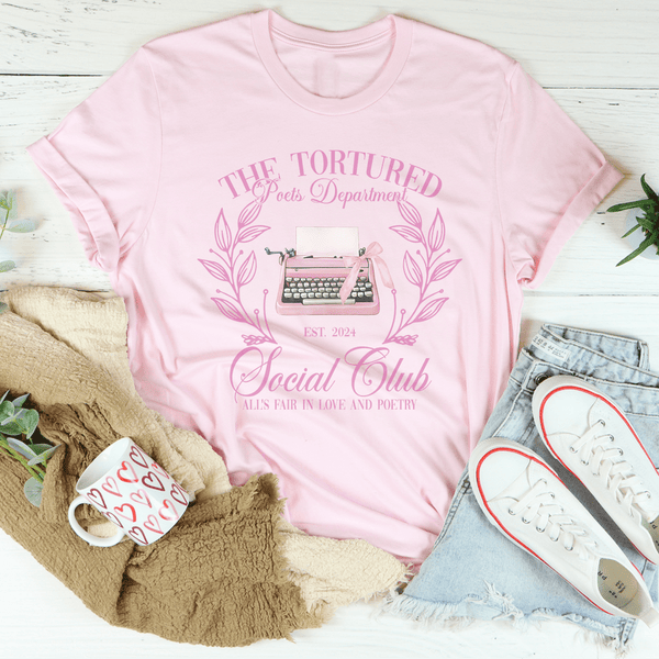 The Tortured Poets Department Est Tee Pink / S Peachy Sunday T-Shirt