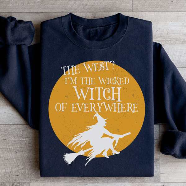 The Wicked Witch Of Everywhere Sweatshirt Black / S Peachy Sunday T-Shirt