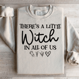 There's A Little Witch In All Of Us Sweatshirt Sand / S Peachy Sunday T-Shirt