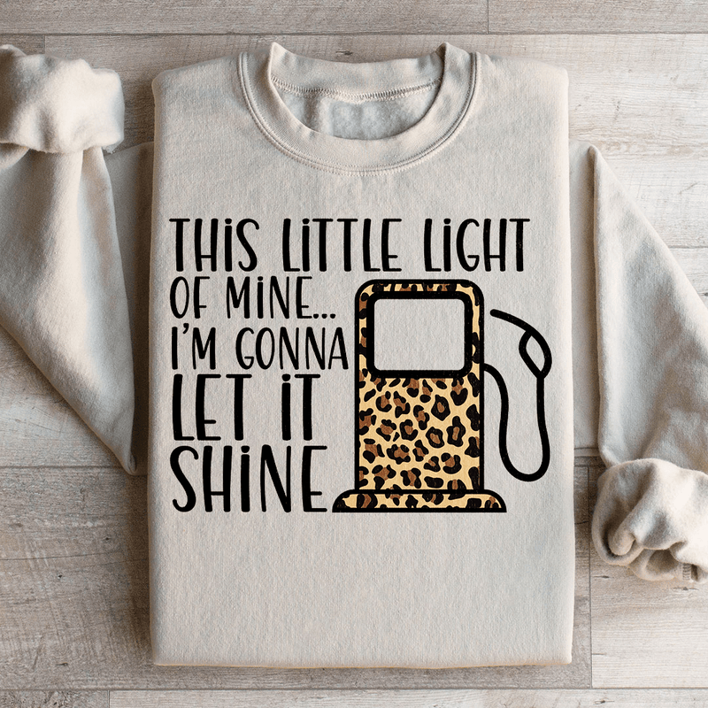 This Little Light Sweatshirt Sand / S Peachy Sunday T-Shirt