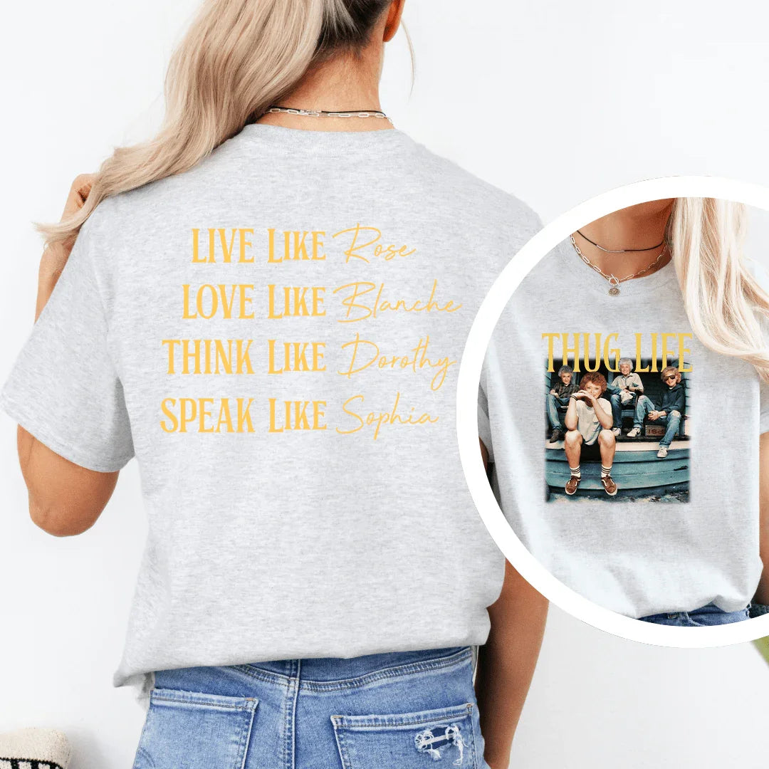 Thug Life Tee Ash / S Printify T-Shirt T-Shirt