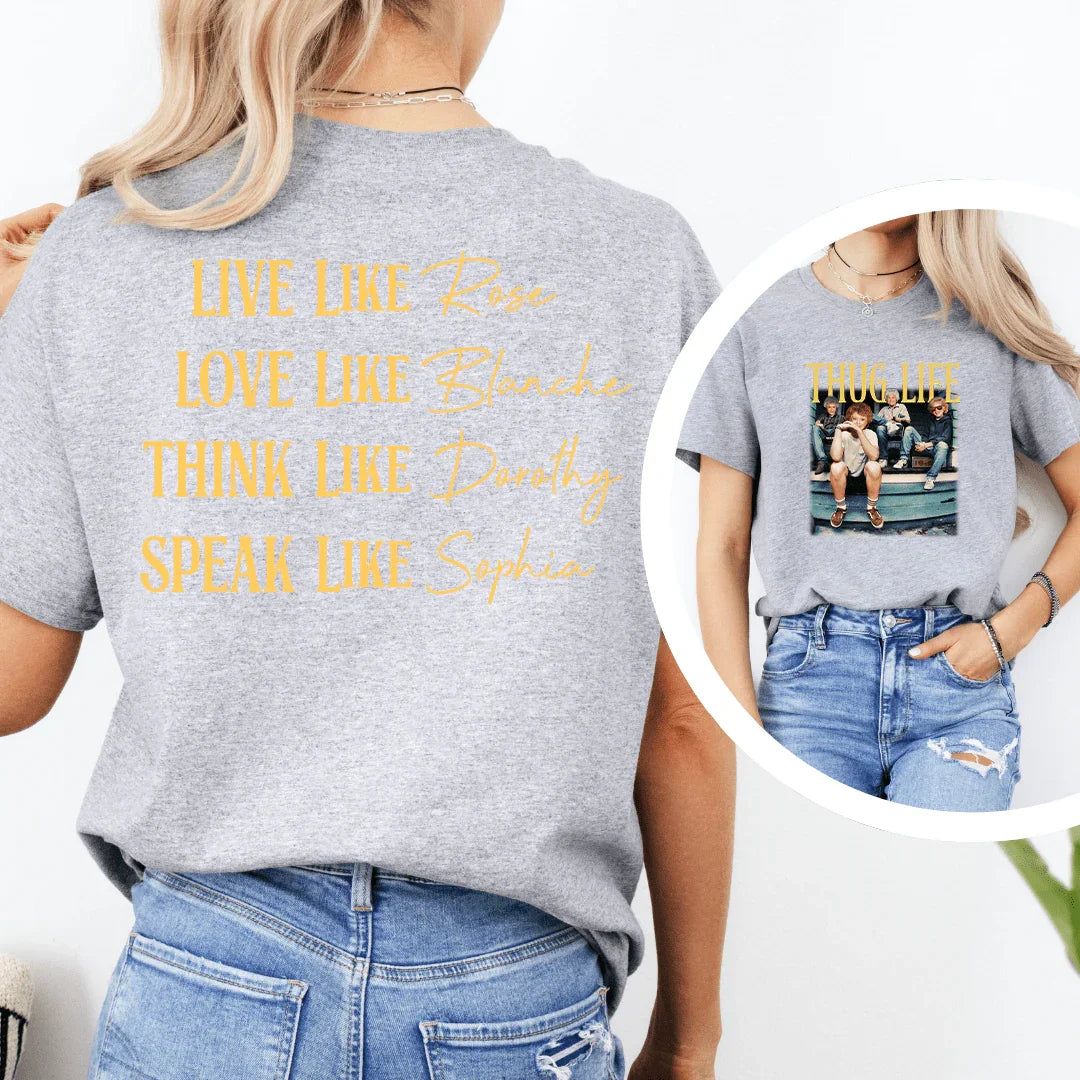 Thug Life Tee Athletic Heather / S Printify T-Shirt T-Shirt