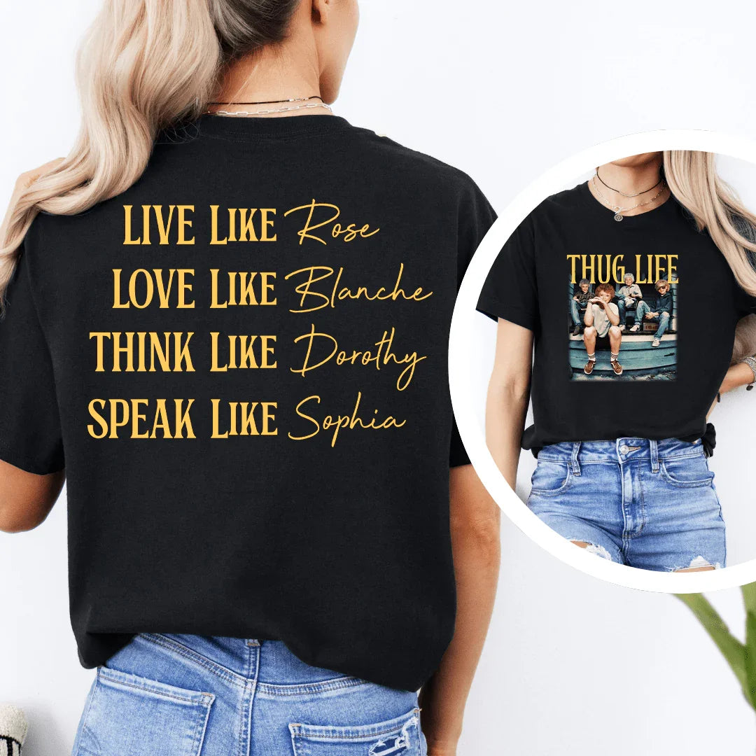 Thug Life Tee Black / S Printify T-Shirt T-Shirt