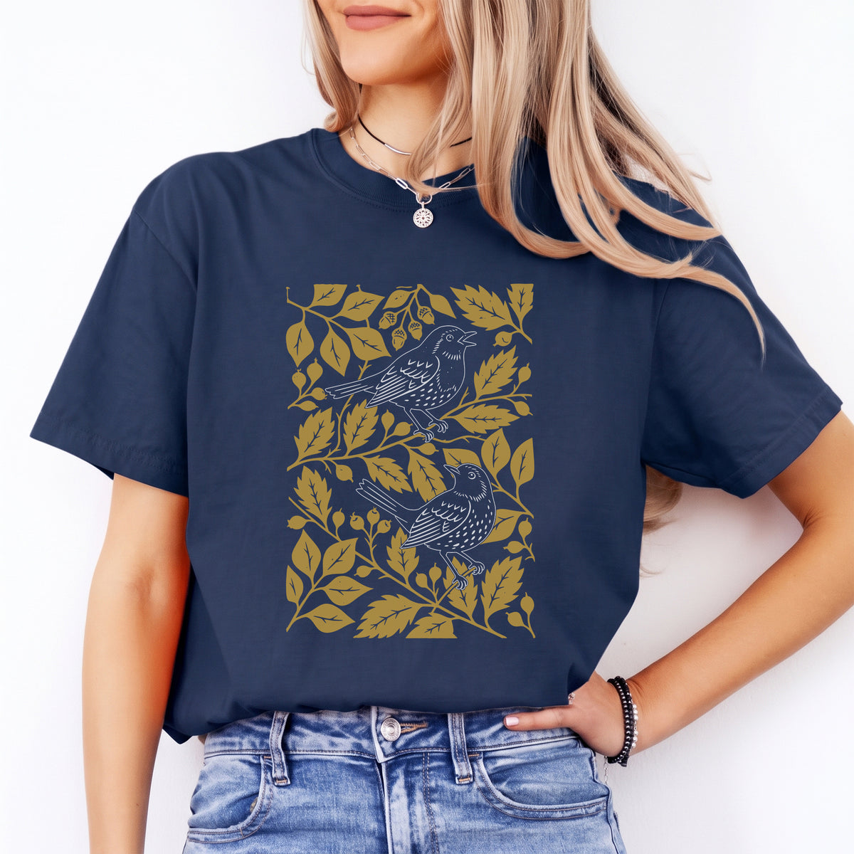 T-shirt graphique Vintage Songbird