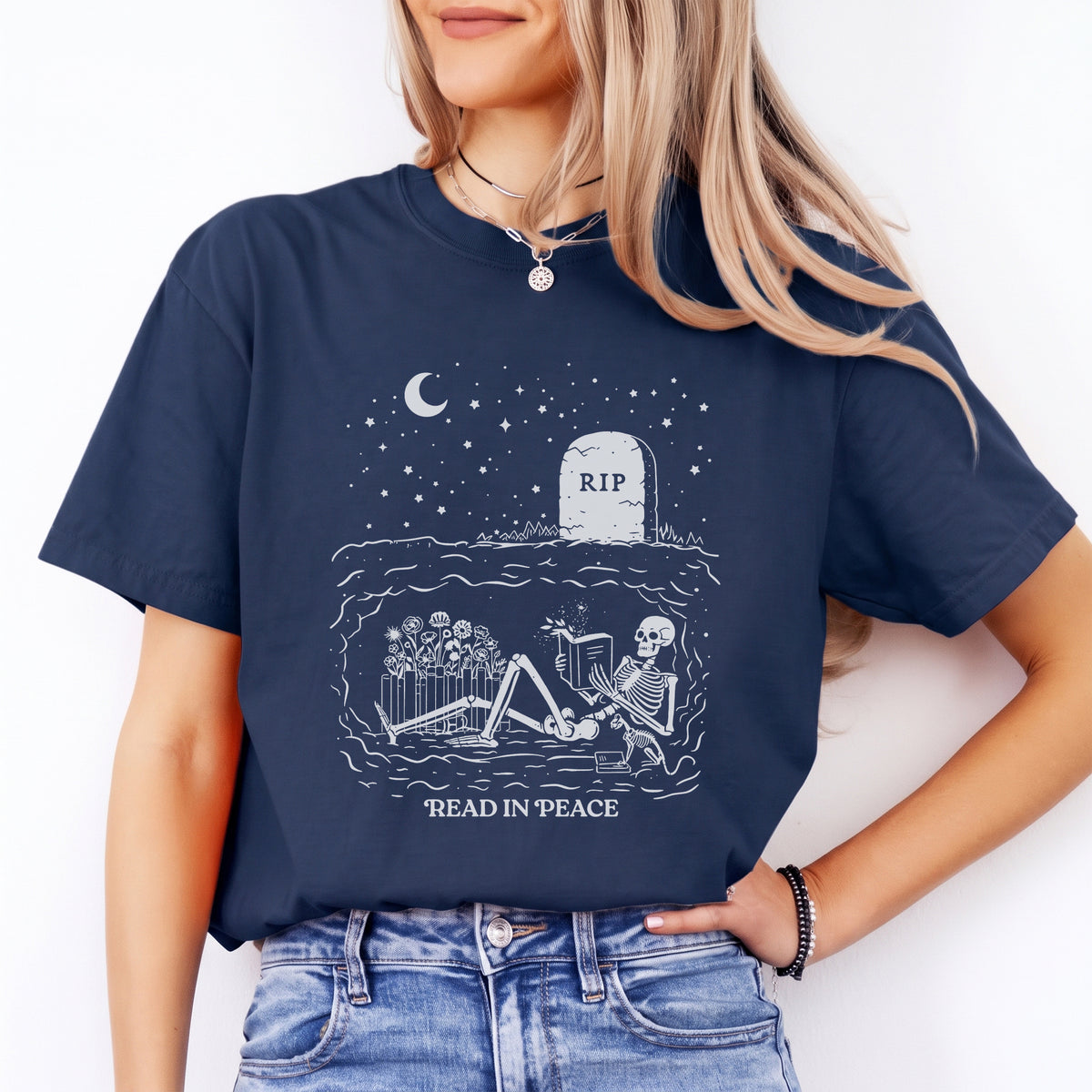 Read In Peace Bookish Tee