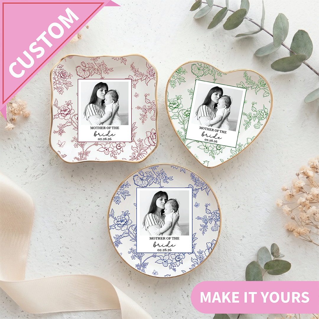 Personalized Mother Of The Bride Ring Dish