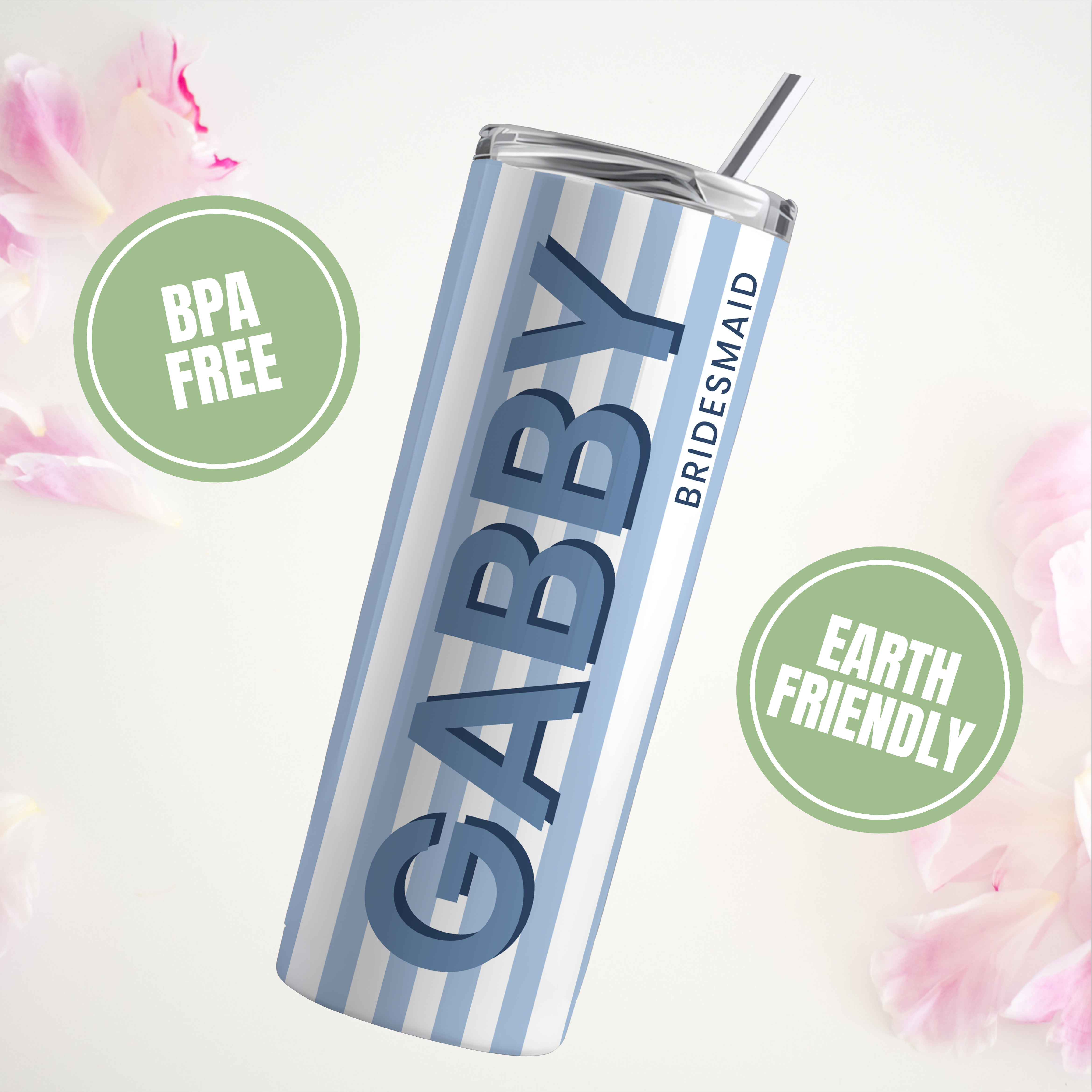 Personalized Bridesmaid Tumbler
