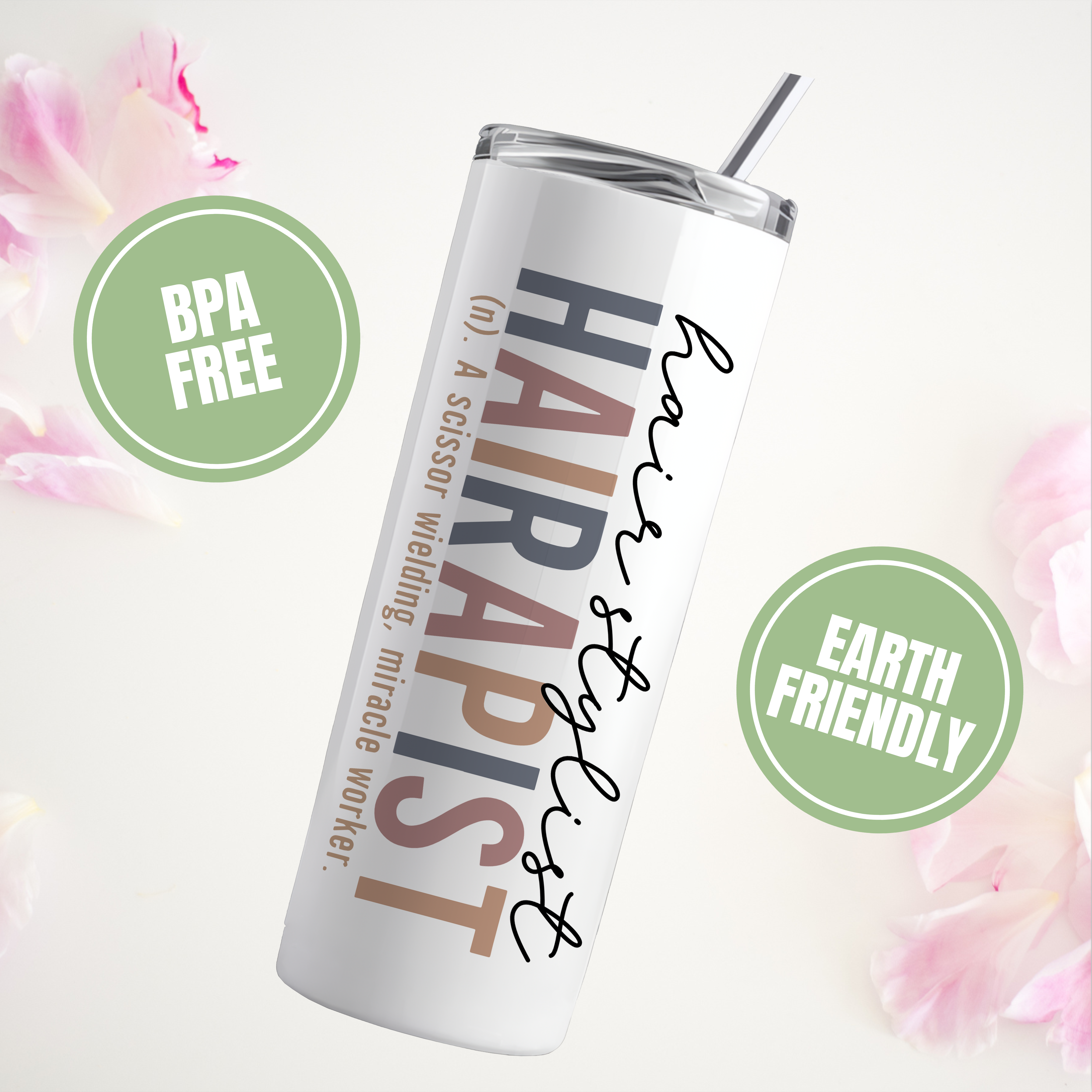 Personalized Hair Stylish Tumbler