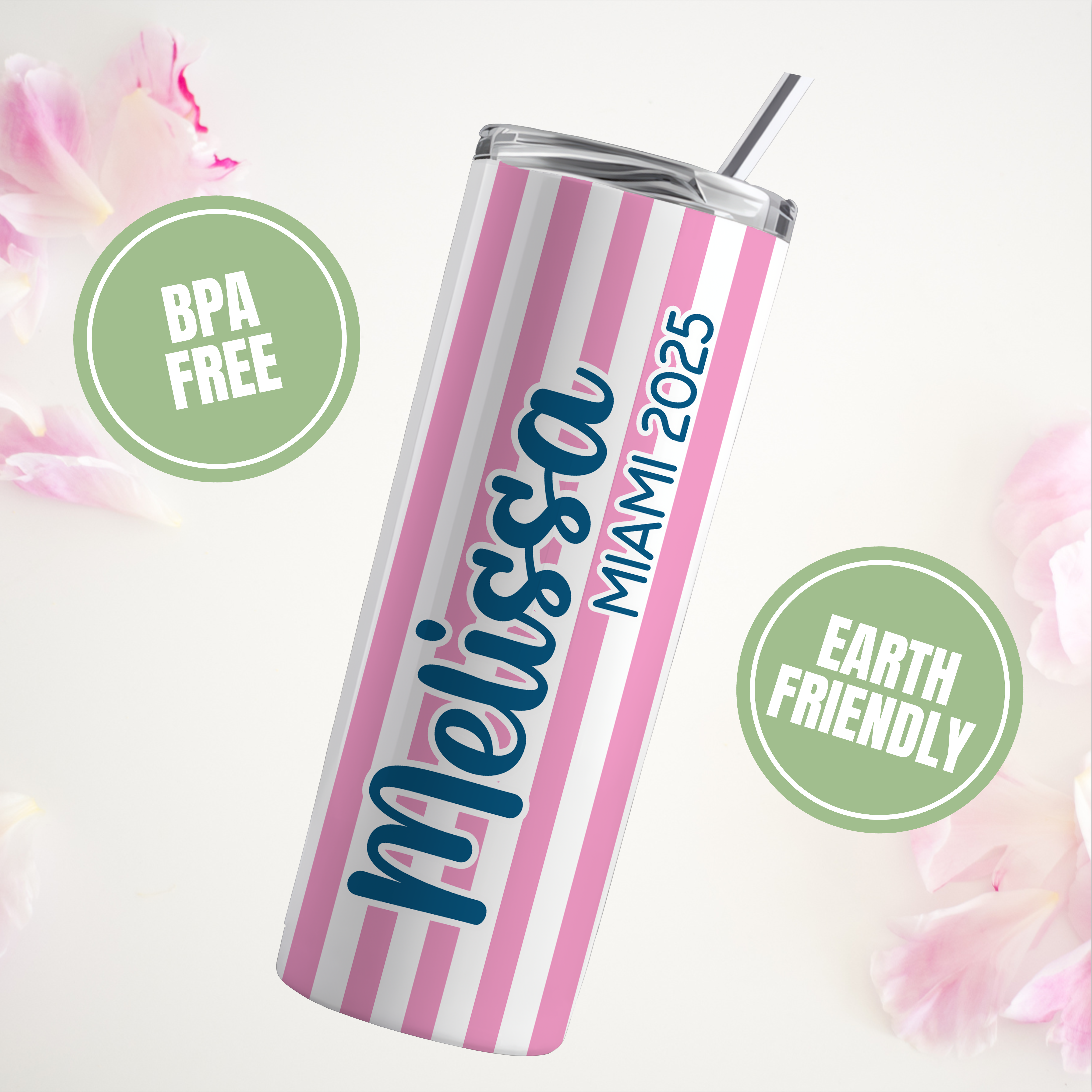 Personalized Beach Girls Trip Tumblers