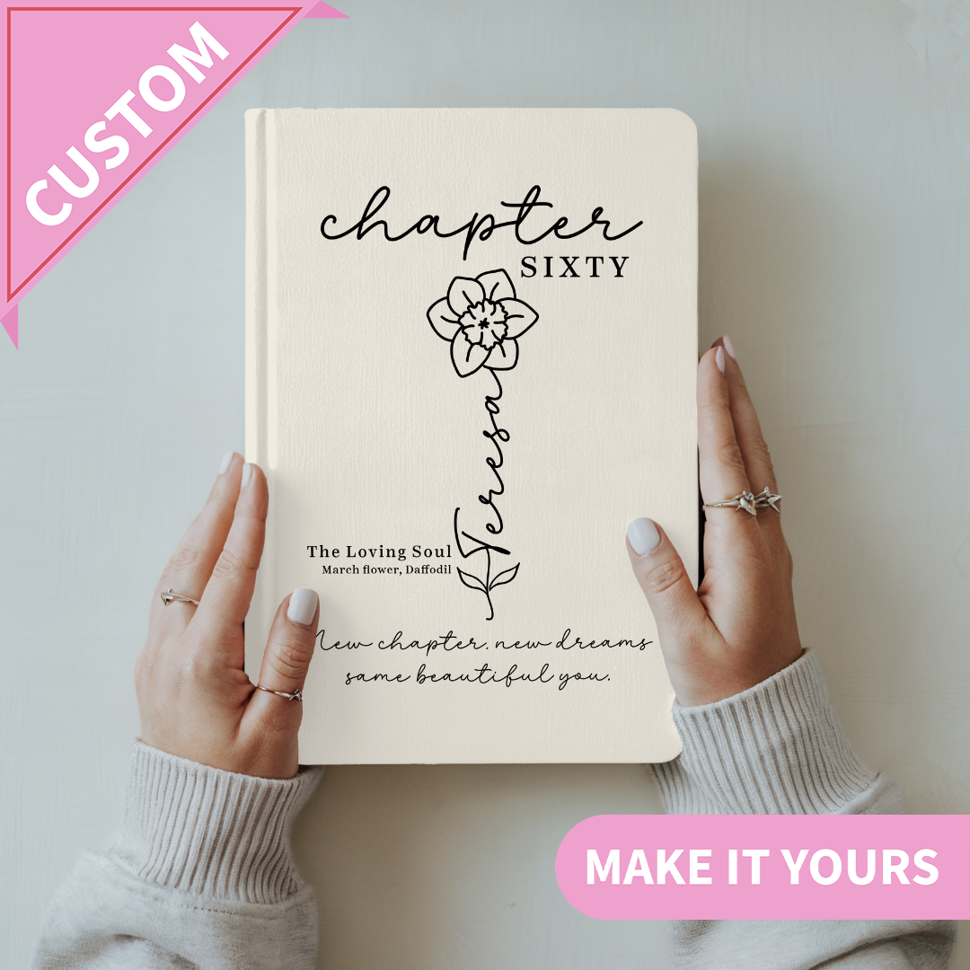 Personalized 60th Birthday Journal