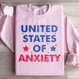 United States Of Anxiety Sweatshirt Light Pink / S Peachy Sunday T-Shirt