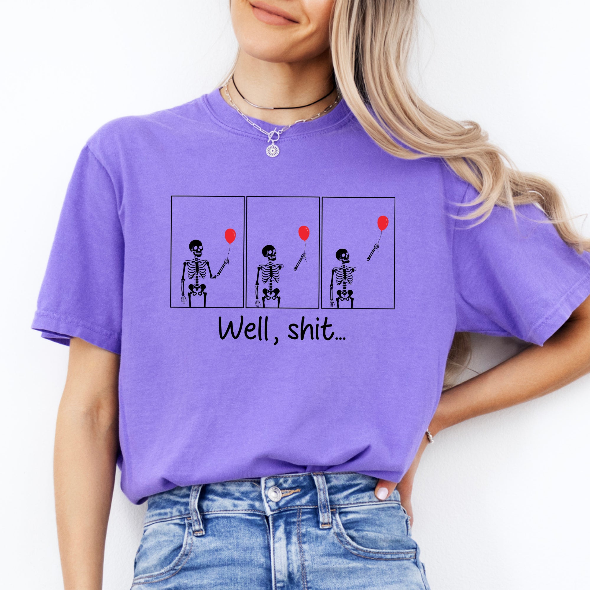 Well S_it Dark-Humor-Halloween-T-Shirt