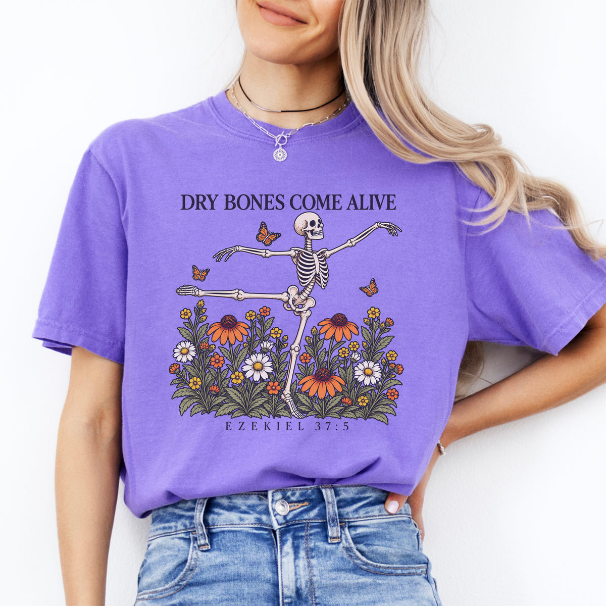 Dry Bones Come Alive Ezekiel 37 5 Tee