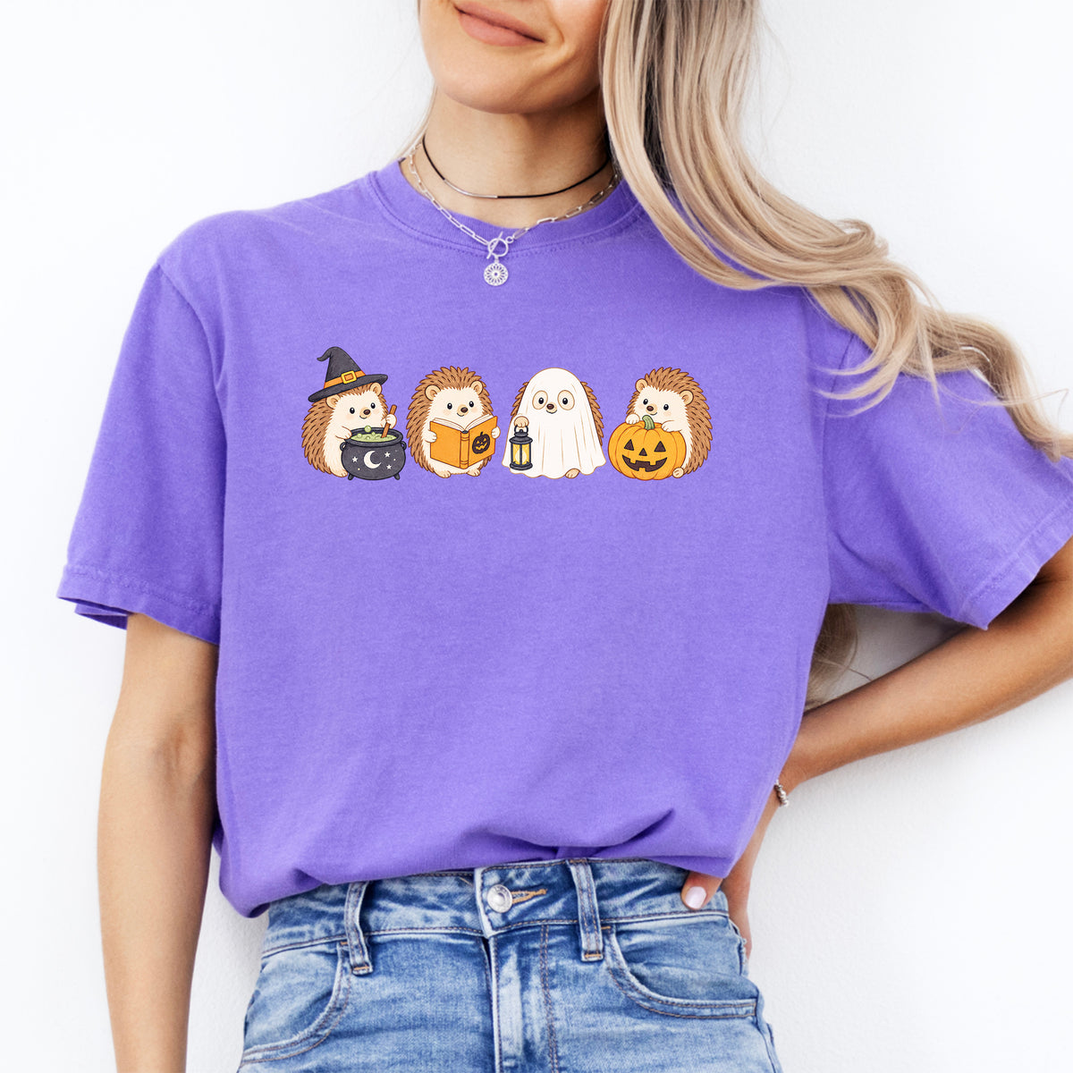 T-shirt hérisson d’Halloween
