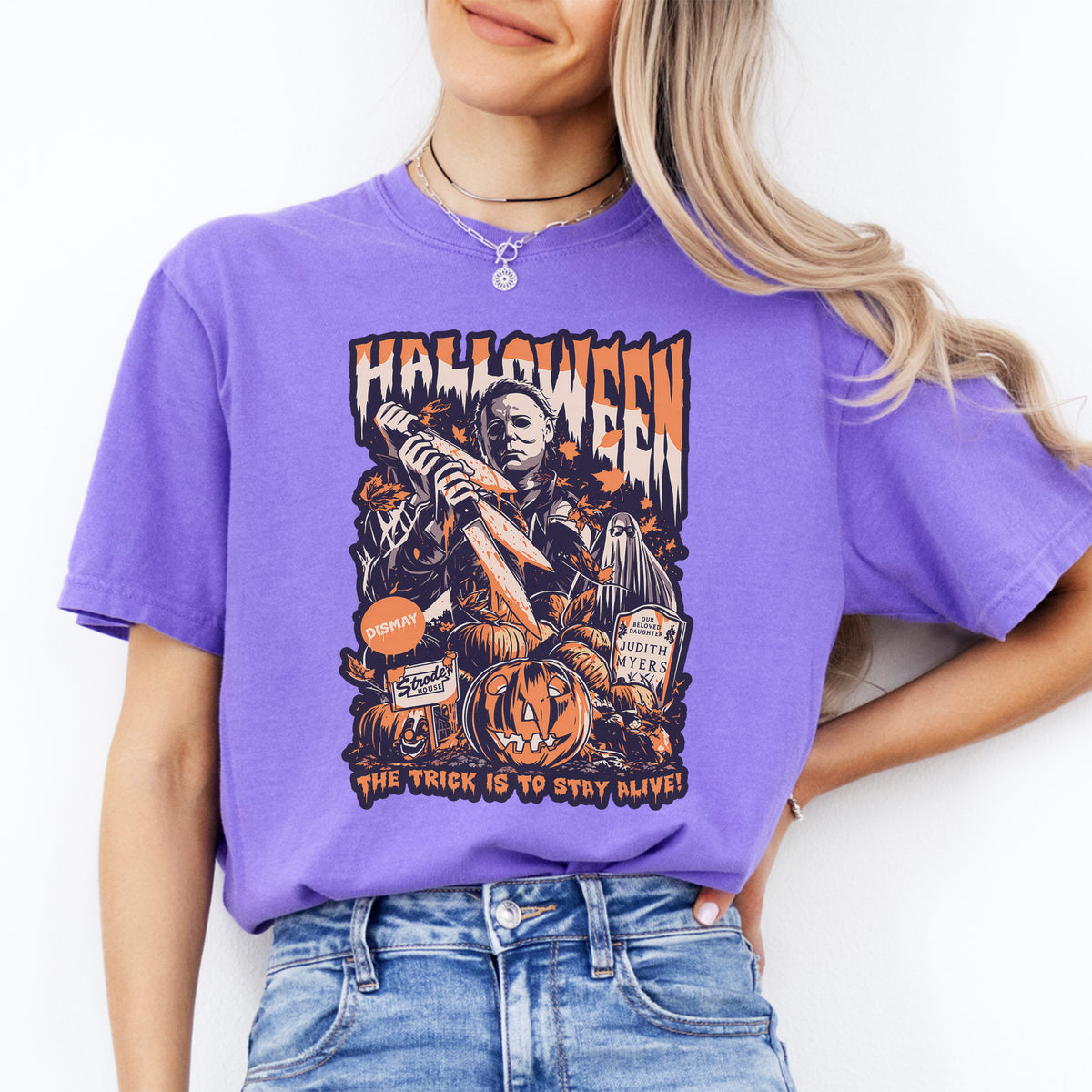 T-shirt de personnage de film d'horreur d'Halloween