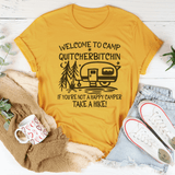 Welcome To Camp Quitcherbitchin Tee Mustard / S Peachy Sunday T-Shirt