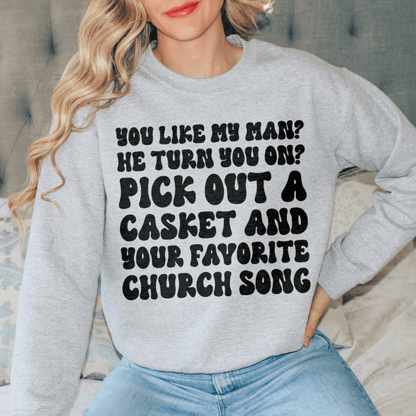 Well Be Friends Until Were Old And Senile Sweatshirt Sport Grey / S Peachy Sunday T-Shirt