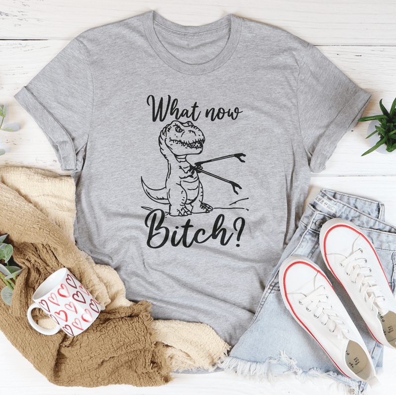 What Now B* Tee Athletic Heather / S Peachy Sunday T-Shirt
