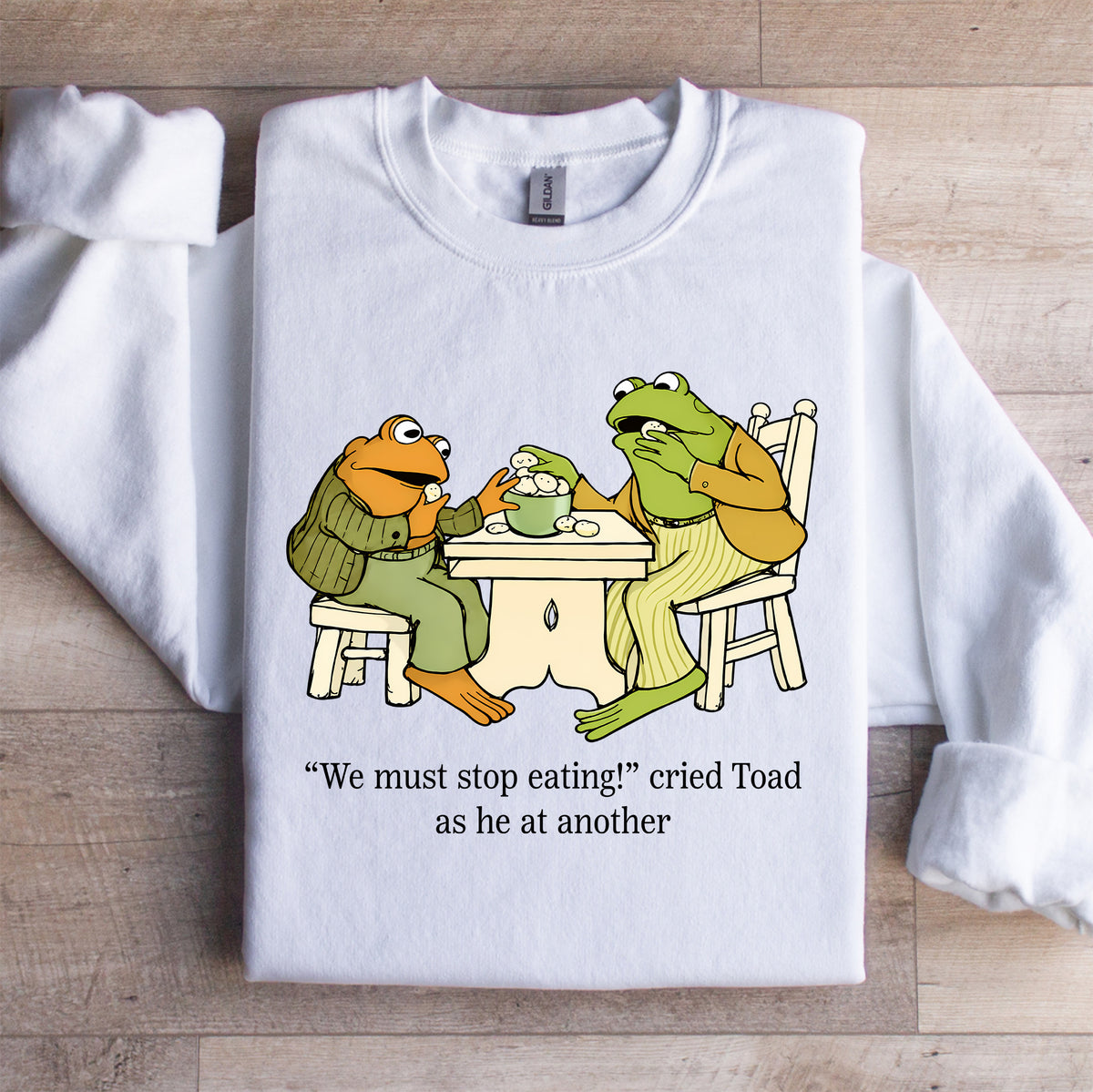 Wir müssen aufhören, „Frog and Toad“ zu essen – Sweatshirt