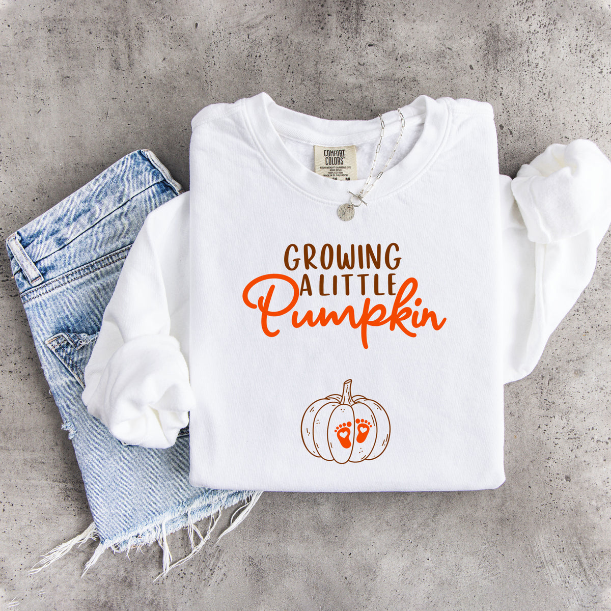 Sudadera «Cultivando una pequeña calabaza»