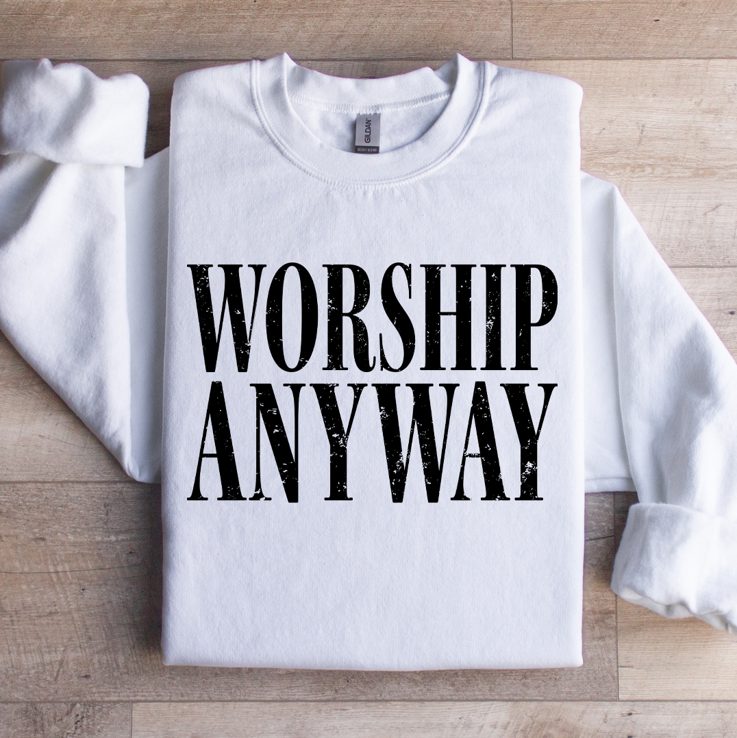 Sweatshirt „Trotzdem anbeten“