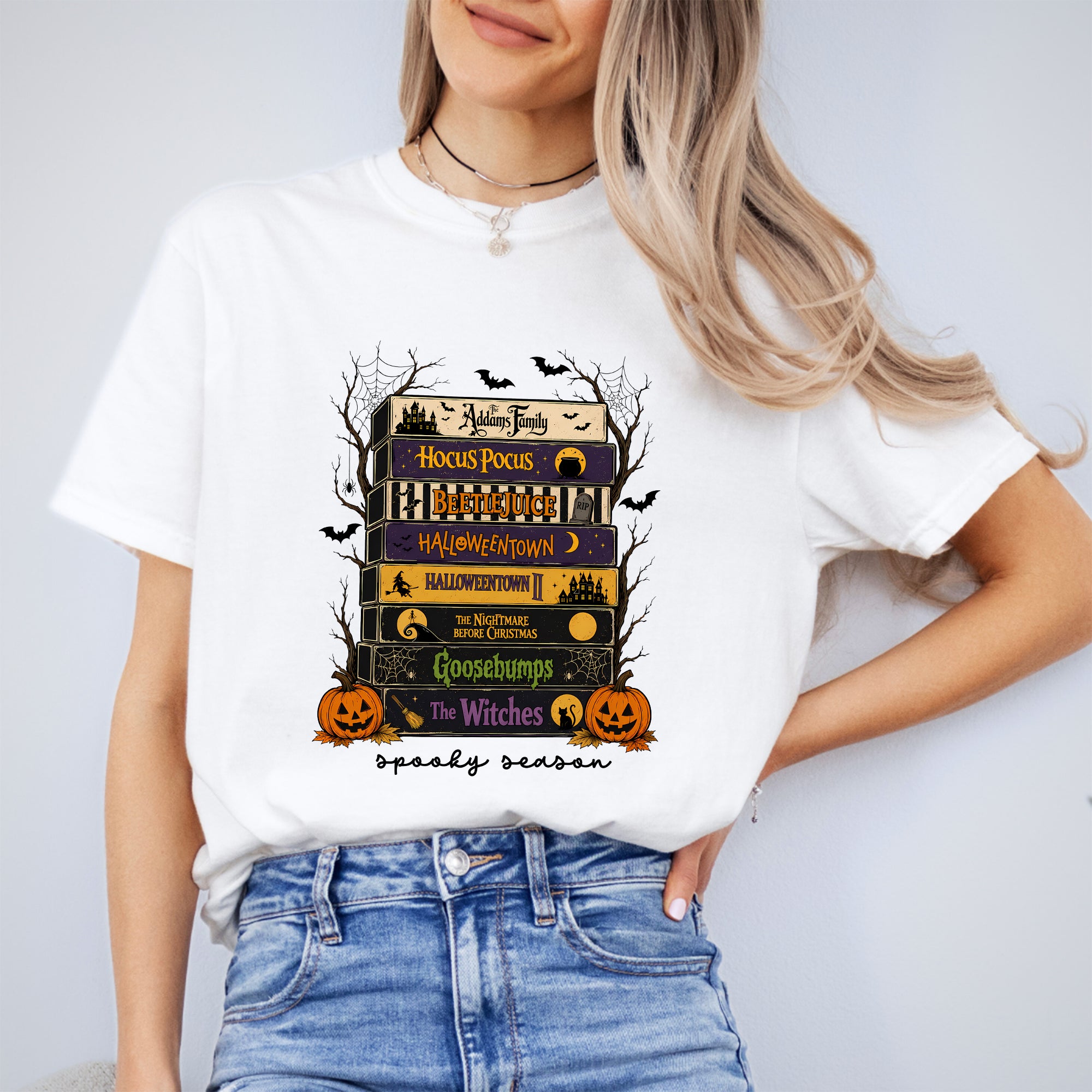 T-shirt VHS d’Halloween vintage