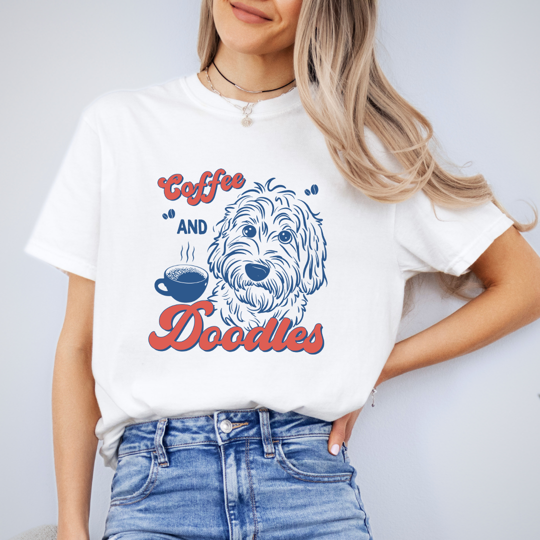 Coffee and Doodles Tee