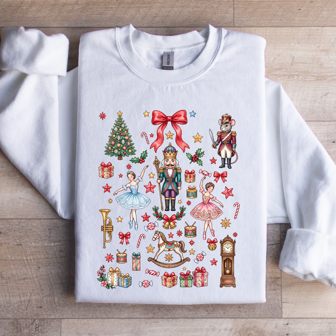 Vintage Christmas Nutcracker Sweatshirt