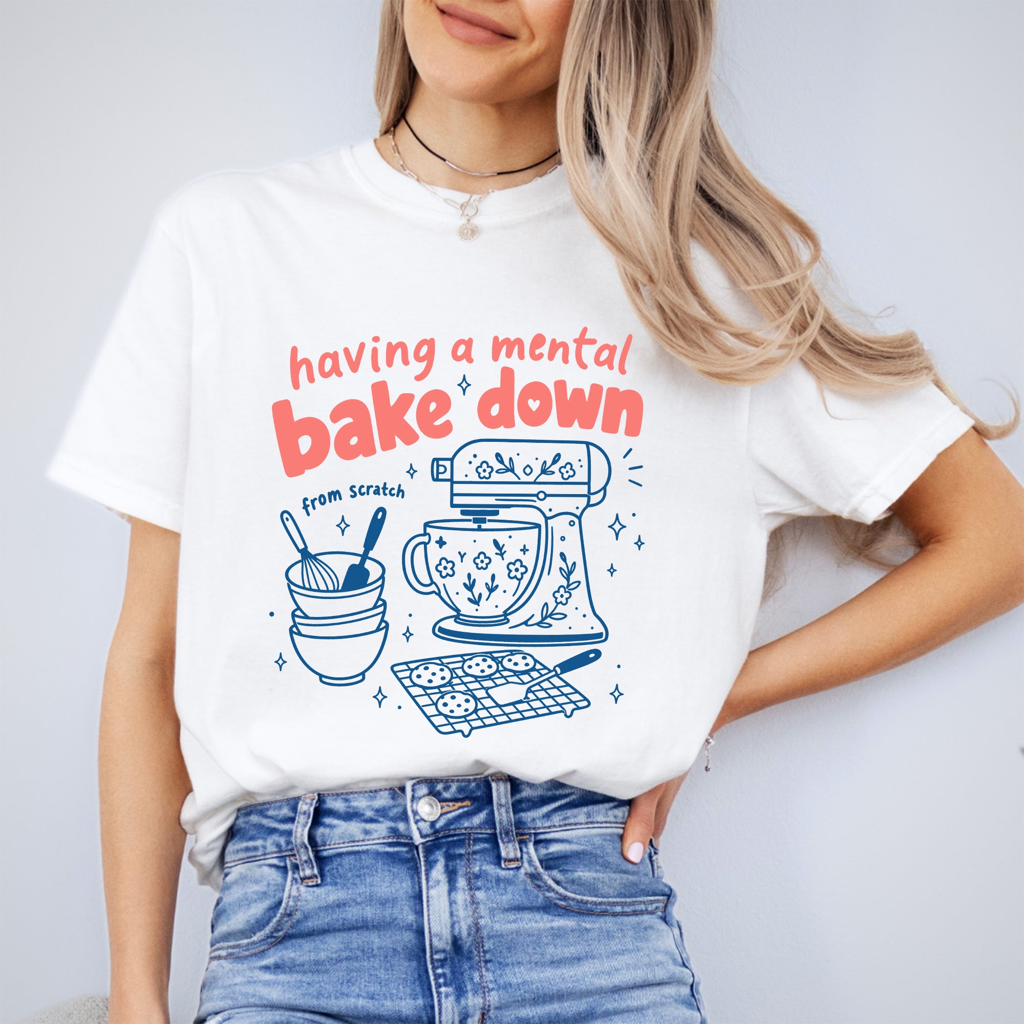 T-Shirt „Ich habe gerade einen mentalen Zusammenbruch“