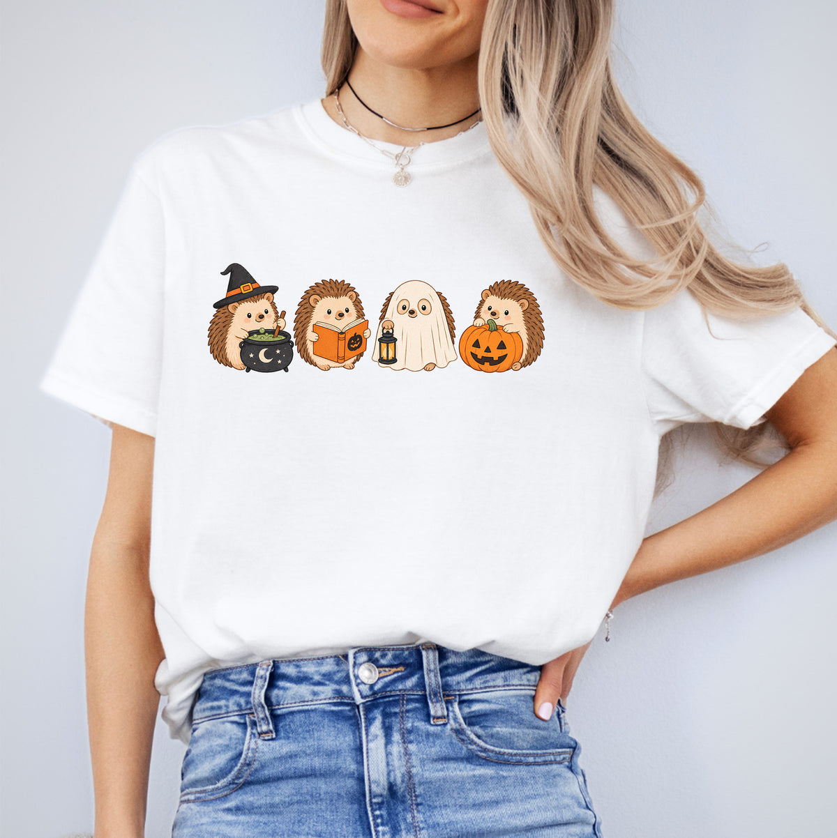T-shirt hérisson d’Halloween