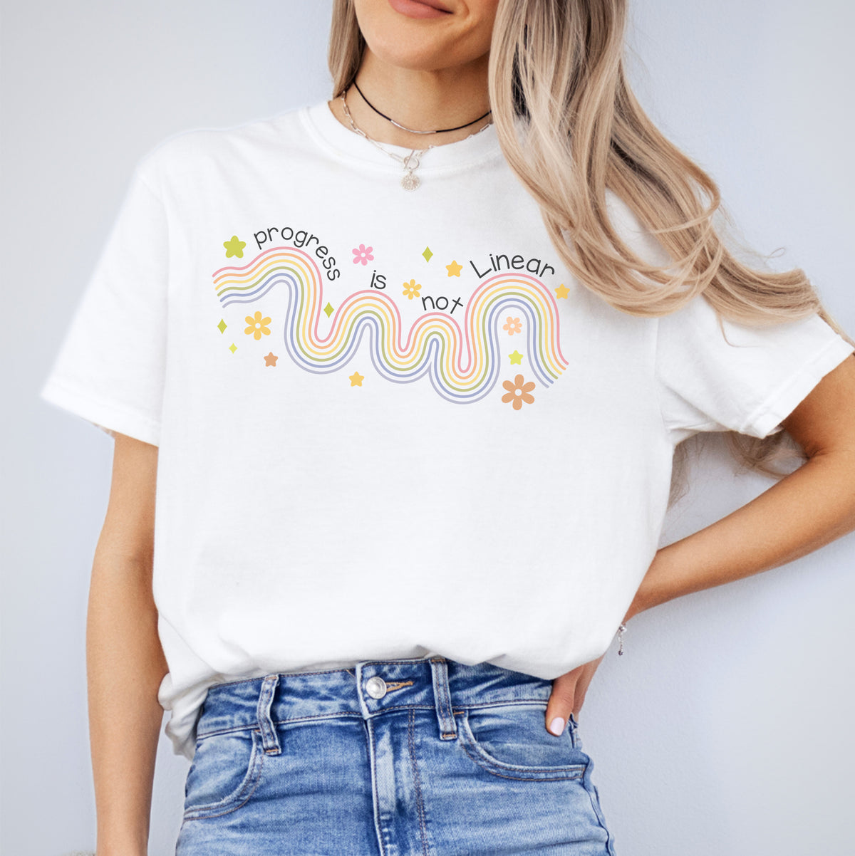 T-shirt « Progress Is Not Linear »